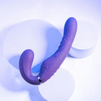 Evolved SHARE THE LOVE - Purple 22.9 cm USB Rechargeable Inflatable Strapless Strap-On Evolved
