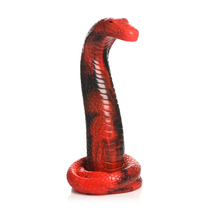 XR Brands Creature Cocks King Cobra Silicone Fantasy Dildo 21.4cm Red XR Brands