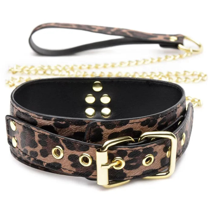 Master Series Wild Sex Leopard Coloured 7 Piece Bondage Set XR Brands