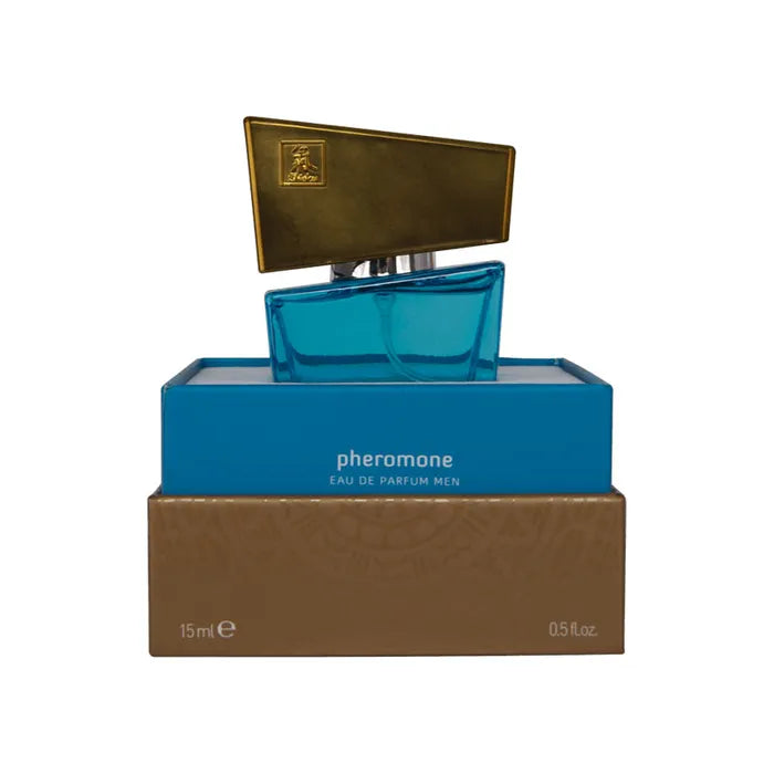 Hot Production Shiatsu Pheromone Eau De Parfum Pheromone Fragrance For Men Dark Blue 15ml Hot Production