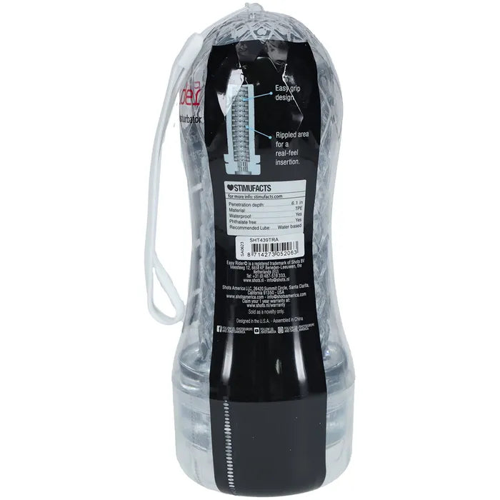 SHOTS Easy Rider Vagina Stroker Male Masturbator Shots Toys