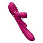Shots Toys VIVE Ena USB Rechargeable Thrusting Vibrator With Air Wave Stimulator Shots Toys