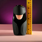 Zero Tolerance LICK THE TIP USB Rechargeable Vibrating & Flicking Masturbator Black Zero Tolerance