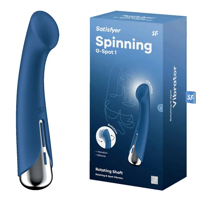 Satisfyer Spinning G-Spot 1 USB Rechargeable Rotating Vibrator 16.5cm Secondary image