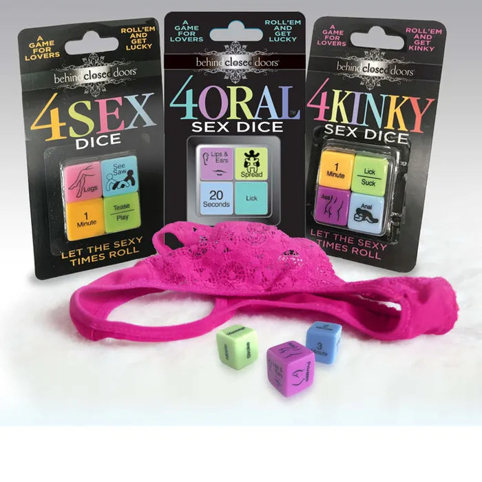 Little Genie Behind Closed Doors 4 Kinky Sex Dice Game For Couples Little Genie