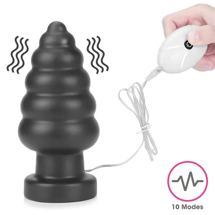 Lovetoy King Sized Vibrating Anal Cracker Vibrating Butt Plug XL 7 Inch Lovetoy