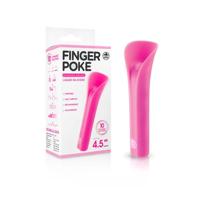Excellent Power Finger Poke USB Rechargeable Bullet Vibrator 11.4cm Excellent Power