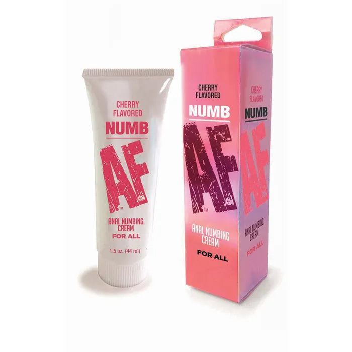 Little Genie Numb AF Flavoured Anal Numbing Cream 44ml Tube Little Genie