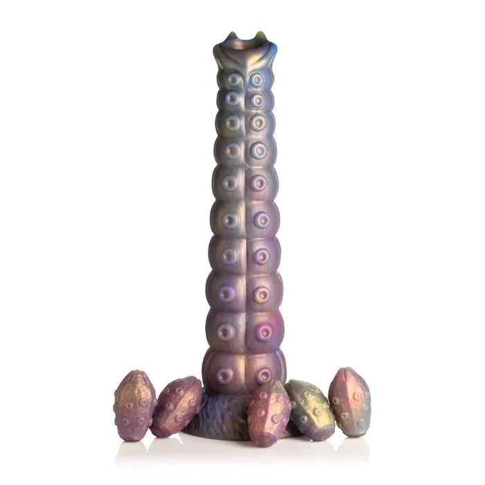 XR Brands Creature Cocks Deep Invader Ovipositor Fantasy Dildo 22.9cm Multi Coloured XR Brands