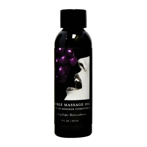 Earthly Body Flavoured Edible Massage Oil 59ml Bottle Earthly Body