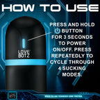 XR Brands LoveBotz The Milker Mega Pod USB Rechargeable Male Masturbator XR Brands