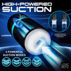 XR Brands LoveBotz The Milker Mega Pod USB Rechargeable Male Masturbator XR Brands