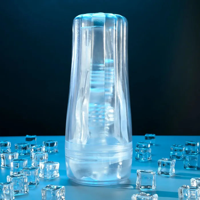 Zero Tolerance THE CLEAR CHOICE Vagina Stroker 21cm Clear Zero Tolerance