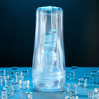 Zero Tolerance THE CLEAR CHOICE Vagina Stroker 21cm Clear Zero Tolerance