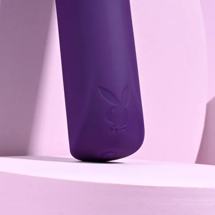 Playboy Pleasure ONE & ONLY  USB Rechargeable Bullet Vibrator Purple Playboy Pleasure