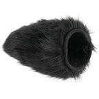 SPORTSHEETS Spiked Sensory Mitt Furry Mitt With Spikes Black Sportsheets