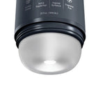 Pipedream PDX Plus Shower Therapy Deep Cream Frosted Discreet Stroker With Suction Base Clear Pipedream