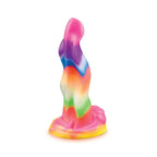 Icon Brands Alien Nation Lick Of The Lair Glow In Dark Fantasy Dong 17.8cm Rainbow Icon Brands