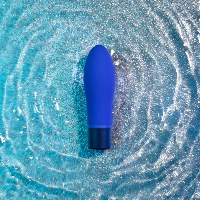 Selopa COBALT CUTIE Silicone Rechargeable Mini Vibrator Blue Selopa