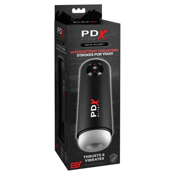 Pipedream PDX Elite Moto Milker USB Rechargeable Thrusting & Vibrating Auto Stroker Secondary image