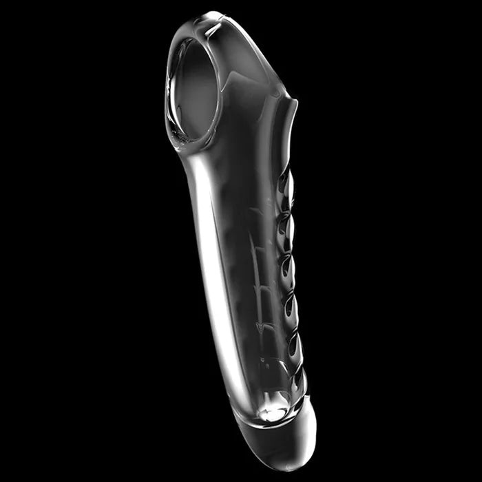 Adam & Eve Ridged Rider Penis Extension Sleeve 22.9cm Secondary image
