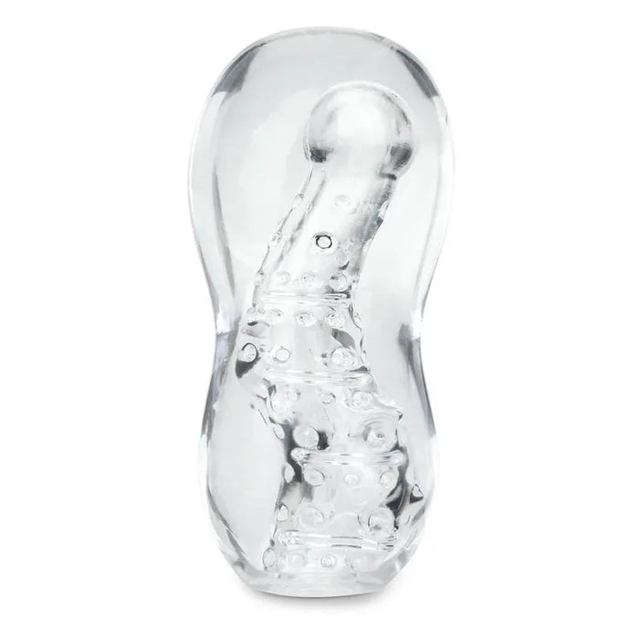 Zolo Gripz Wavy Stroker Sleeve Clear Zolo
