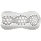 Adam & Eve Triple Chamber Ball Drainer Masturbator Sleeve Clear Adam & Eve