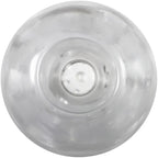 Adam & Eve Triple Chamber Ball Drainer Masturbator Sleeve Clear Adam & Eve