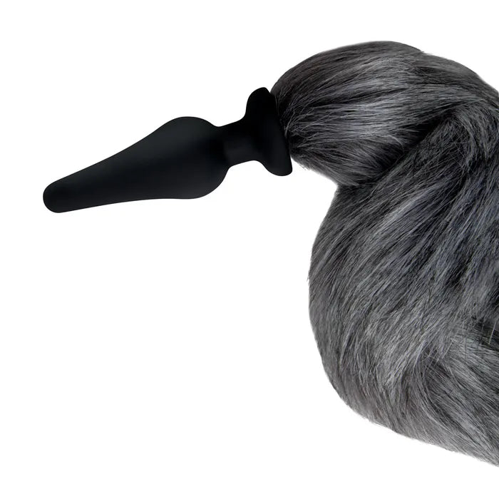 WhipSmart Furry Tales Foxtail Furry Play Set Butt Plug With Foxtail & Furry Ears Set WhipSmart