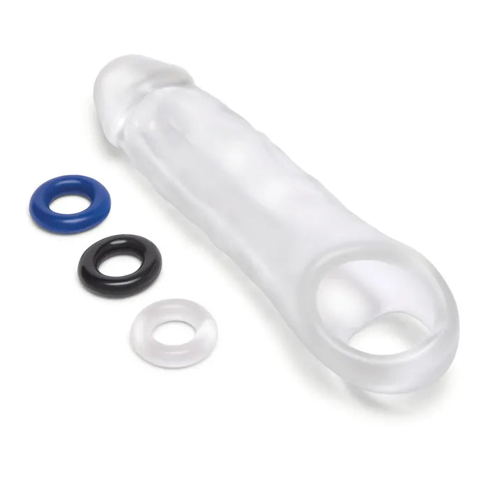 Xgen Products Size Up See Thru Penis Extender With Ball Loop 2 Inch Xgen Products