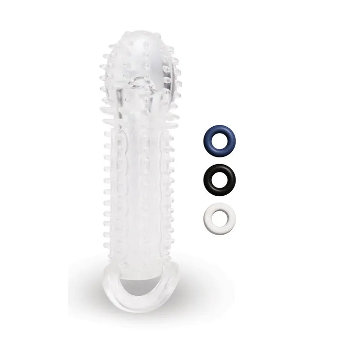 Xgen Products Size Up See Thru Stretch Penis Extension Sleeve 1.5 Inch Xgen Products