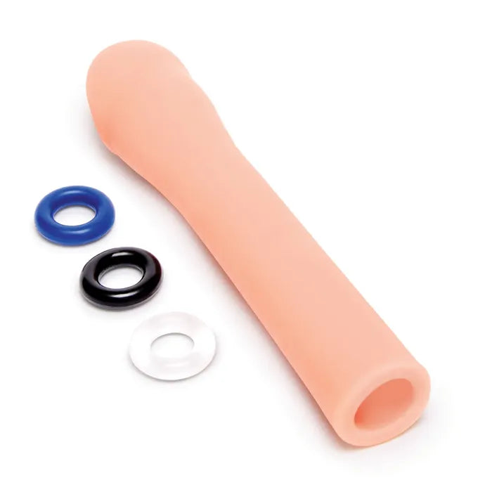 Xgen Products Size Up Realistic Penis Extension Sleeve 3 Inch