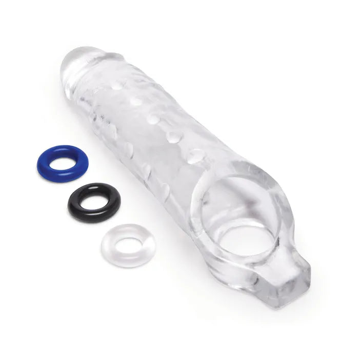 Xgen Products Size Up See Thru Stretch Penis Extension Sleeve 1 Inch Xgen Products
