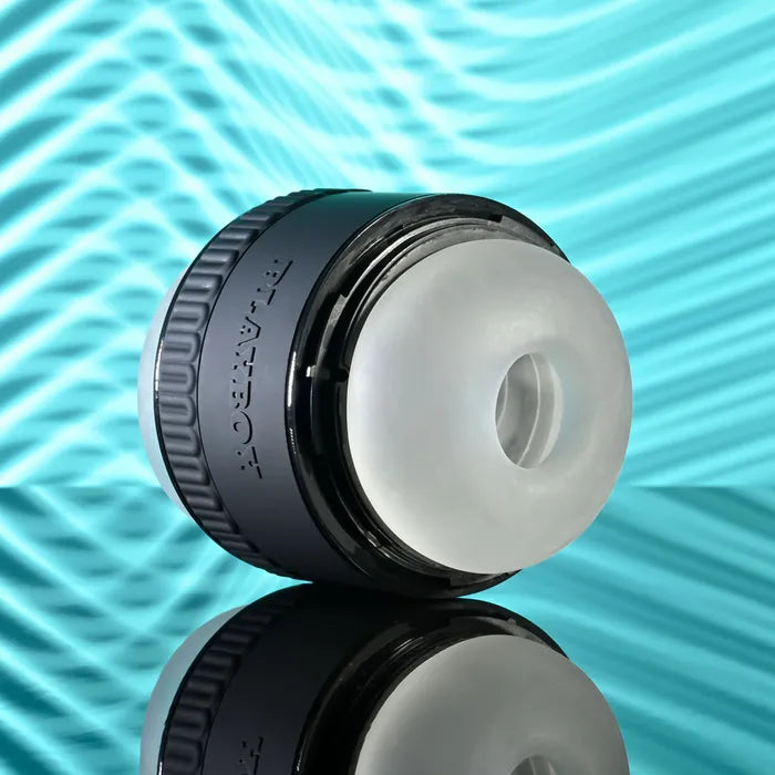 Playboy Pleasure TIGHT END Dual Ended Stroker Clear Playboy Pleasure