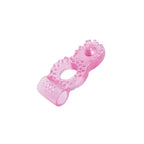 Bodywand Rechargeable Deluxe Orgasm Enhancer USB Rechargeable Vibrating Cock Ring Pink Bodywand