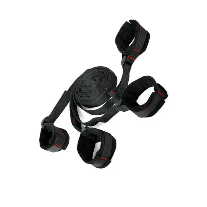 Scarlet Couture Bedroom Bondage System Bed Restraint Kit Adam & Eve