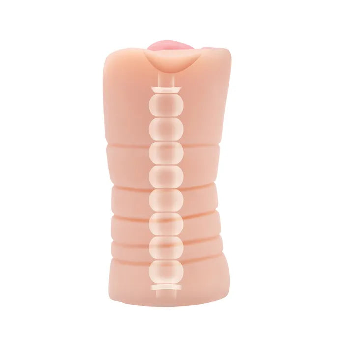 Zolo Stroke Off Vibrating Pussy Stroker Vibrating Vagina Stroker Flesh Secondary image