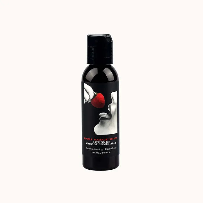 Earthly Body Flavoured Edible Massage Lotion 60ml Earthly Body