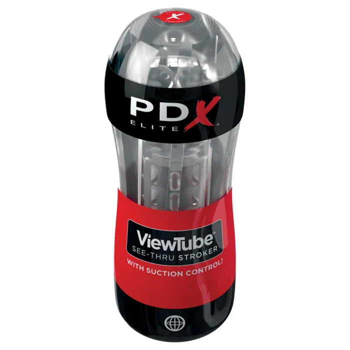 Pipedream Extreme Toys Elite ViewTube Stroker Clear Secondary image