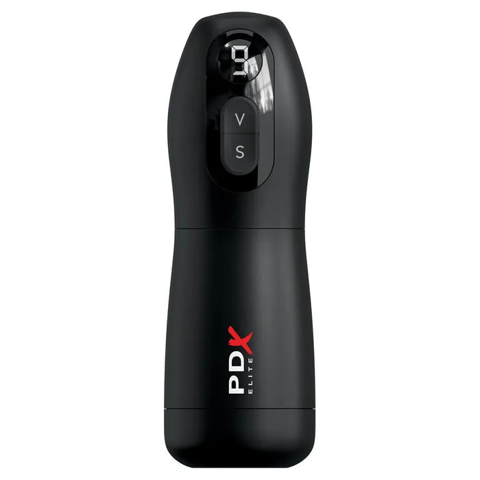 Pipedream PDX Elite Suck O Matic USB Rechargeable Sucking & Vibrating Masturbator Pipedream