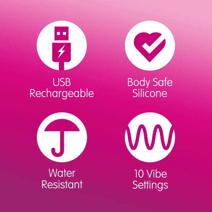 Creative Conceptions Skins Super Excite USB Rechargeable Bullet Vibrator Creative Conceptions