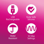 Creative Conceptions Skins Super Excite USB Rechargeable Bullet Vibrator Creative Conceptions