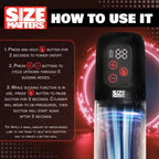 XR Brands Size Matters Sucking USB Rechargeable Penis Pump XR Brands