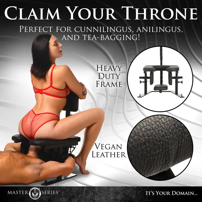 Master Series Pleasure Throne Oral Sex Chair Secondary image