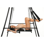 XR Brands Master Series Throne Adjustable Sex Sling With Stand XR Brands