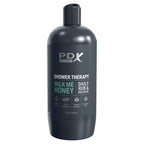 Pipedream PDX Plus Shower Therapy Milk Me Honey Discreet Vagina Stroker With Suction Base Flesh Pipedream