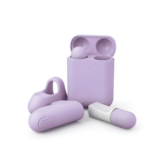 JimmyJane Hello Touch Pro Vibrating Finger Stimulators With Charging Pod
