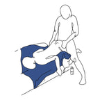 Pivot Protector Triple Layered Waterproof Blanket Black Sportsheets