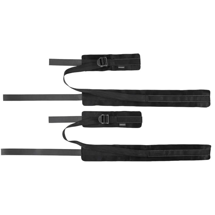 Sex & Mischief Thigh & Wrist Cuffs Restraints Black Sportsheets
