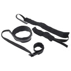 Sex & Mischief Thigh & Wrist Cuffs Restraints Black Sportsheets